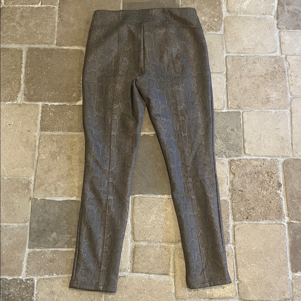 Anthropologie Grey and Tan Snakeskin Pants - Picture 7 of 10